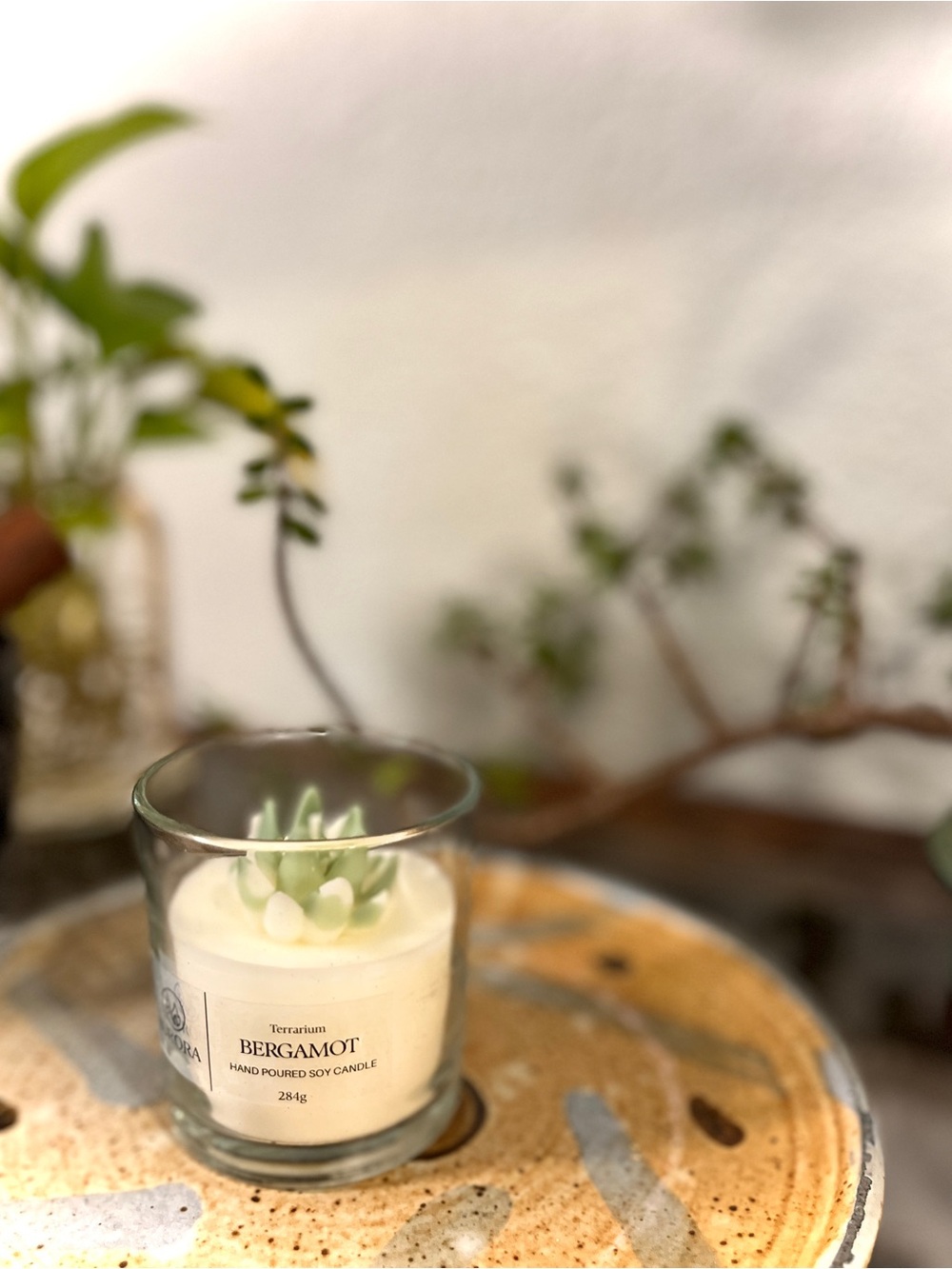 Bergamot Hand Poured Soy Candle